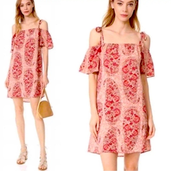 Madewell Matte Silk Mini Dress โ style w/denim jacket for summer to fall - Picture 1 of 4